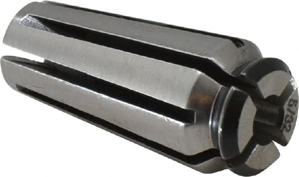 Centaur - 9/64 to 5/32 Inch Collet Capacity, Series 25 AF Collet - 0.44 Inch Overall Diameter, 1 Inch Overall Length - Exact Tooling