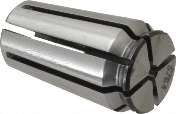 Centaur - 1/16 to 5/64 Inch Collet Capacity, Series 38 AF Collet - 0.56 Inch Overall Diameter, 1.03 Inch Overall Length - Exact Tooling