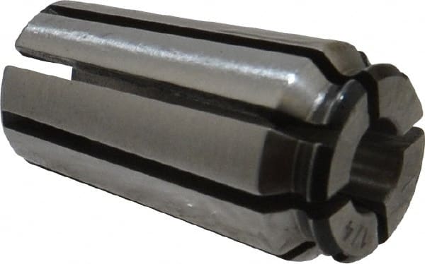 Centaur - 15/64 to 1/4 Inch Collet Capacity, Series 38 AF Collet - 0.56 Inch Overall Diameter, 1.03 Inch Overall Length - Exact Tooling