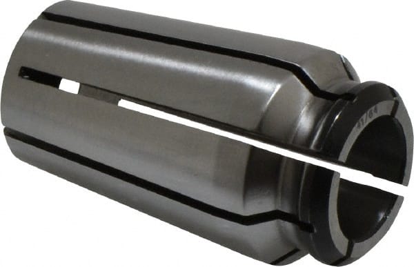Centaur - 5/8 to 41/64 Inch Collet Capacity, Series 75 AF Collet - 1.13 Inch Overall Diameter, 2.02 Inch Overall Length - Exact Tooling