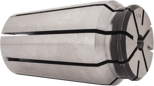 Centaur - 15/64 to 1/4 Inch Collet Capacity, Series 100 AF Collet - 1.45 Inch Overall Diameter, 2-1/2 Inch Overall Length - Exact Tooling