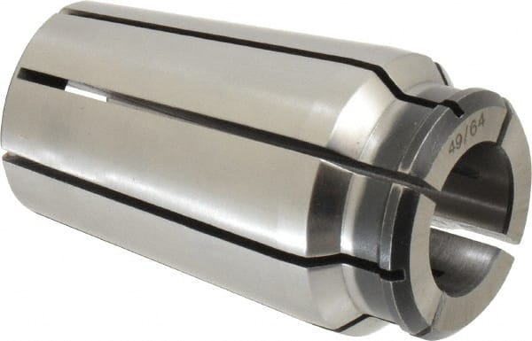 Centaur - 3/4 to 49/64 Inch Collet Capacity, Series 100 AF Collet - 1.45 Inch Overall Diameter, 2-1/2 Inch Overall Length - Exact Tooling