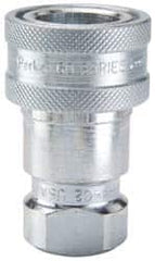 Parker - 9/16-18 SAE ORB Steel Hydraulic Hose Female Straight Thread Coupler - 5,000 psi - Exact Tooling