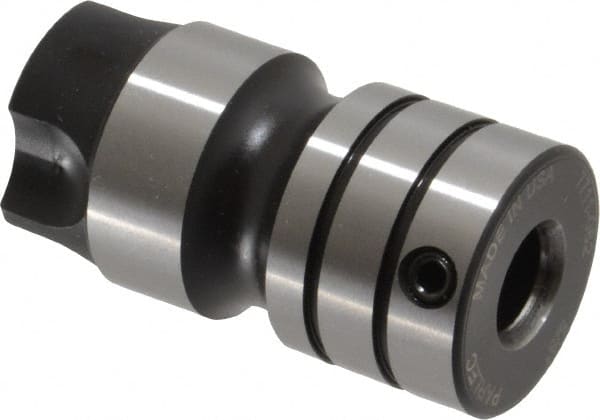 Parlec - 0.48" Tap Shank Diam, 0.36" Tap Square Size, 5/8" Tap, - 0.7" Projection, 1-1/4" Shank OD, Series Numertap\xAE 700 - Exact Tooling