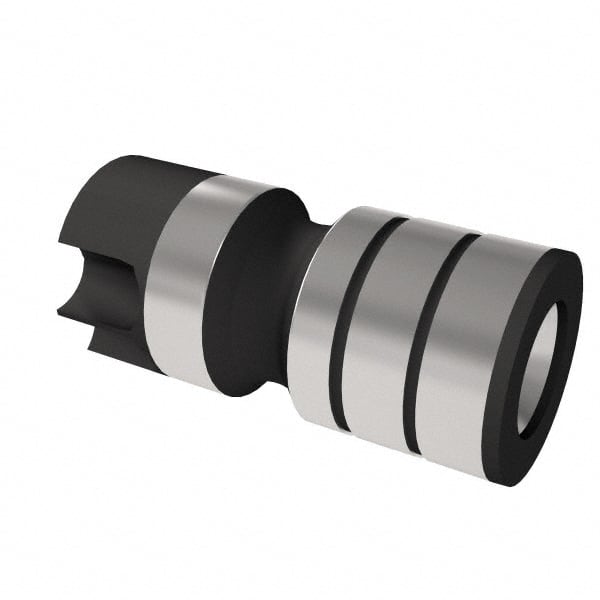 Parlec - 0.59" Tap Shank Diam, 0.442" Tap Square Size, 3/4" Tap, - 0.7" Projection, 1-1/4" Shank OD, Series Numertap\xAE 700 - Exact Tooling