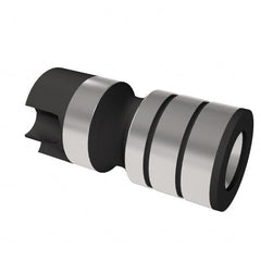 Parlec - 0.59" Tap Shank Diam, 0.442" Tap Square Size, 3/4" Tap, - 0.7" Projection, 1-1/4" Shank OD, Series Numertap\xAE 700 - Exact Tooling