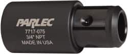 Parlec - 29/32" Tap Shank Diam, 0.679" Tap Square Size, 3/4" Pipe Tap, - 2-1/4" Projection, 1-1/4" Shank OD, Series Numertap 770 - Exact Tooling