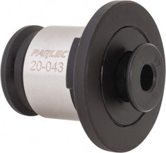 Parlec - 0.323" Tap Shank Diam, 0.242" Tap Square Size, 7/16" Tap, #2 Tapping Adapter - 0.43" Projection, 1.22" Shank OD, Series Numertap 200 - Exact Tooling
