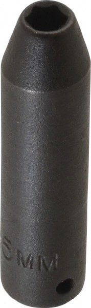 Proto - 1/4" Drive 5mm Deep Impact Socket - 6 Points, 2" OAL - Exact Tooling