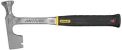 Stanley - 7/8 Lb Head Drywall Hammer - 13-1/2" OAL, Steel Handle - Exact Tooling