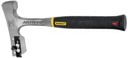 Stanley - 15/16 Lb Head Shingler's Hatchet with Blade - 12-3/4" OAL, Steel - Exact Tooling