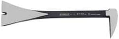 Stanley - 8" OAL Molding Pry Bar - 1-3/4" Wide, Steel - Exact Tooling