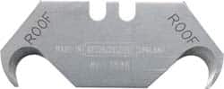 Stanley - 70 Piece Carbon Steel Roofing Blade - 1-7/8" OAL, 0.031" Blade Thickness - Exact Tooling
