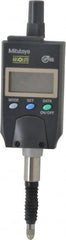 Mitutoyo - 0 to 12.7mm Range, 0.0005 & 0.000800" Graduation, Electronic Drop Indicator - Accurate to 0.0008", English & Metric System, LCD Display - Exact Tooling