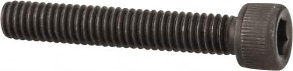 Value Collection - #3-56 UNF Hex Socket Drive, Socket Cap Screw - Alloy Steel, Black Oxide Finish, Fully Threaded, 5/8" Length Under Head - Exact Tooling