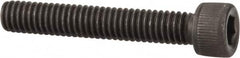 Value Collection - #3-56 UNF Hex Socket Drive, Socket Cap Screw - Alloy Steel, Black Oxide Finish, Fully Threaded, 5/8" Length Under Head - Exact Tooling
