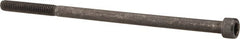 Value Collection - #8-32 UNC Hex Socket Drive, Socket Cap Screw - Alloy Steel, Black Oxide Finish, Partially Threaded, 3-1/2" Length Under Head - Exact Tooling