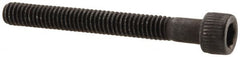 Value Collection - #4-48 UNF Hex Socket Drive, Socket Cap Screw - Alloy Steel, Black Oxide Finish, Partially Threaded, 1" Length Under Head - Exact Tooling