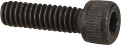 Value Collection - #5-40 UNC Hex Socket Drive, Socket Cap Screw - Alloy Steel, Black Oxide Finish, Fully Threaded, 7/16" Length Under Head - Exact Tooling