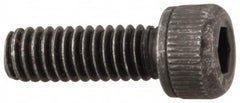 Value Collection - #5-44 UNF Hex Socket Drive, Socket Cap Screw - Alloy Steel, Black Oxide Finish, Fully Threaded, 3/8" Length Under Head - Exact Tooling
