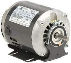 US Motors - 1/3 hp, ODP Enclosure, No Thermal Protection, 1,725 RPM, 115 Volt, 60 Hz, Single Phase Split Phase Motor - Size 56Z Frame, Cradle Mount, 1 Speed, Sleeve Bearings, 6.0 Full Load Amps, B Class Insulation, Reversible - Exact Tooling