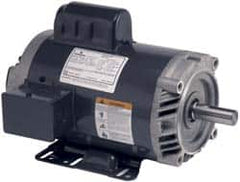 US Motors - 3/4 hp, ODP Enclosure, No Thermal Protection, 1,725 RPM, 115/230 Volt, 60 Hz, Single Phase Permanent Split Capacitor (PSC) Motor - Exact Tooling