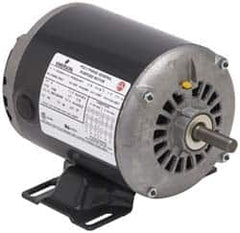 US Motors - 1/3 hp, ODP Enclosure, Auto Thermal Protection, 1,725 RPM, 115/230 & 110/220 Volt, 60 Hz, Industrial Electric AC/DC Motor - Exact Tooling