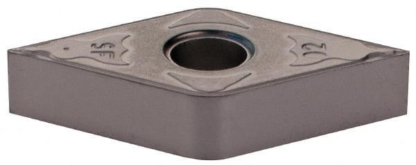 Iscar - DNGG430.5 SF Grade IC907 Carbide Turning Insert - 55° Diamond, 1/2" Inscr Circle, 3/16" Thick, 0.0079" Corner Radius - Exact Tooling