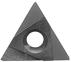 Interstate - 43TNMA Grade I55, 5/32" Cutting Width Carbide Grooving Insert - 0.21" Max Depth of Cut, Right Hand, Uncoated - Exact Tooling