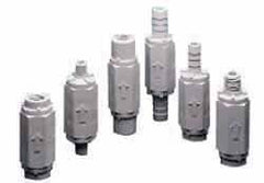 Specialty Mfr - 1/4" PVC Check Valve - Inline, MNPT x MNPT, 125 WOG - Exact Tooling