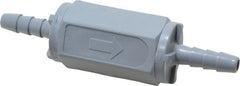 Specialty Mfr - 1/4" PVC Check Valve - Inline, Barb x Barb, 125 WOG - Exact Tooling