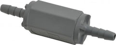 Specialty Mfr - 1/4" PVC Check Valve - Inline, Barb x Barb, 125 WOG - Exact Tooling