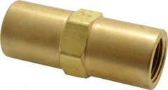 Specialty Mfr - 3/8" Brass Check Valve - Inline, FNPT x FNPT, 500 WOG - Exact Tooling