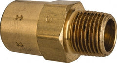 Specialty Mfr - 3/8" Brass Check Valve - Inline, FNPT x MNPT, 500 WOG - Exact Tooling