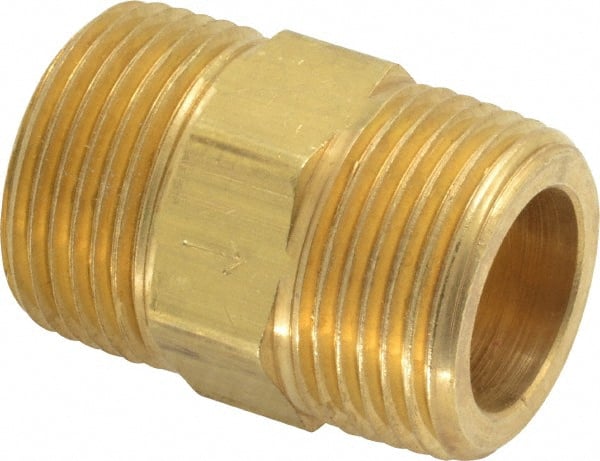 Specialty Mfr - 3/4" Brass Check Valve - Inline, MNPT x MNPT, 1,200 WOG - Exact Tooling