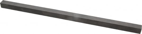 Made in USA - 1/2 Inch Thick x 1/2 Inch Wide x 12 Inch Long, Rectangular Carbide Blank - Rectangular - Exact Tooling