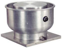 Fantech - 3,297 CFM, 115/230 Volt Direct Centrifugal Ventilator - 30" Rough Opening Length, 30" Rough Opening Width, 1,111 RPM, 3/4 Hp - Exact Tooling