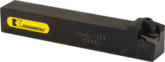 Kennametal - External Thread, Left Hand Cut, 3/4" Shank Width x 3/4" Shank Height Indexable Threading Toolholder - 5" OAL, LT 16EL Insert Compatibility, LSA Toolholder, Series LT Threading - Exact Tooling