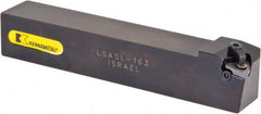 Kennametal - External Thread, Left Hand Cut, 1" Shank Width x 1" Shank Height Indexable Threading Toolholder - 6" OAL, LT 16EL Insert Compatibility, LSA Toolholder, Series LT Threading - Exact Tooling