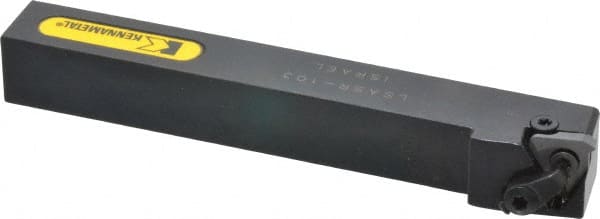 Kennametal - External Thread, Right Hand Cut, 5/8" Shank Width x 5/8" Shank Height Indexable Threading Toolholder - 5" OAL, LT 16ER Insert Compatibility, LSA Toolholder, Series LT Threading - Exact Tooling