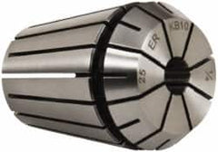 Kennametal - 1/4" ER25 Collet - 0.0152mm TIR, 34.01mm OAL, 26.01mm Overall Diam - Exact Tooling