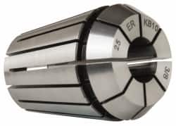 Kennametal - 3/8" ER25 Collet - 0.0152mm TIR, 34.01mm OAL, 26.01mm Overall Diam - Exact Tooling