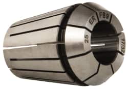 Kennametal - 17/32" ER25 Collet - 0.0203mm TIR, 34.01mm OAL, 26.01mm Overall Diam - Exact Tooling