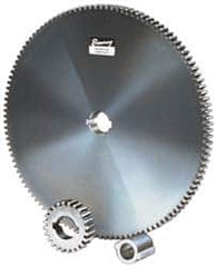 Browning - 12 Pitch, 2.333" Pitch Diam, 2-1/2" OD, 28 Tooth Change Gear - 3/4" Face Width, 1" Bore Diam, 14.5° Pressure Angle, Steel - Exact Tooling