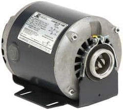 US Motors - 1/2 hp, ODP Enclosure, Auto Thermal Protection, 1,725 RPM, 120/240 Volt, 60/50 Hz, Single Phase Split Phase Motor - Size 48 Frame, Cradle Mount, 1 Speed, Sleeve Bearings, 7.5/3.6 Full Load Amps, B Class Insulation, Reversible - Exact Tooling