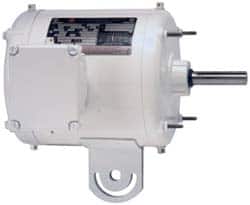 US Motors - 1/2 hp, TEAO Enclosure, Auto Thermal Protection, 1,700 RPM, 115/230 Volt, 60 Hz, Single Phase Permanent Split Capacitor (PSC) Motor - Size 56YZ Frame, Yoke Mount, 1 Speed, Ball Bearings, 5.6/2.8 Full Load Amps, F Class Insulation, Reversible - Exact Tooling