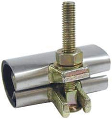 B&K Mueller - 1-1/4" Pipe Single Bolt 3" Repair Clamp - For Providing Strong Positive Seal In Repairing Leaking Pipes - Exact Tooling