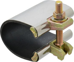 B&K Mueller - 2" Pipe Single Bolt 3" Repair Clamp - For Providing Strong Positive Seal In Repairing Leaking Pipes - Exact Tooling