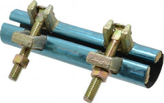 B&K Mueller - 1/2" Pipe Two Bolt 6" Repair Clamp - For Providing Strong Positive Seal In Repairing Leaking Pipes - Exact Tooling