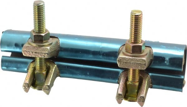 B&K Mueller - 3/4" Pipe Two Bolt 6" Repair Clamp - For Providing Strong Positive Seal In Repairing Leaking Pipes - Exact Tooling